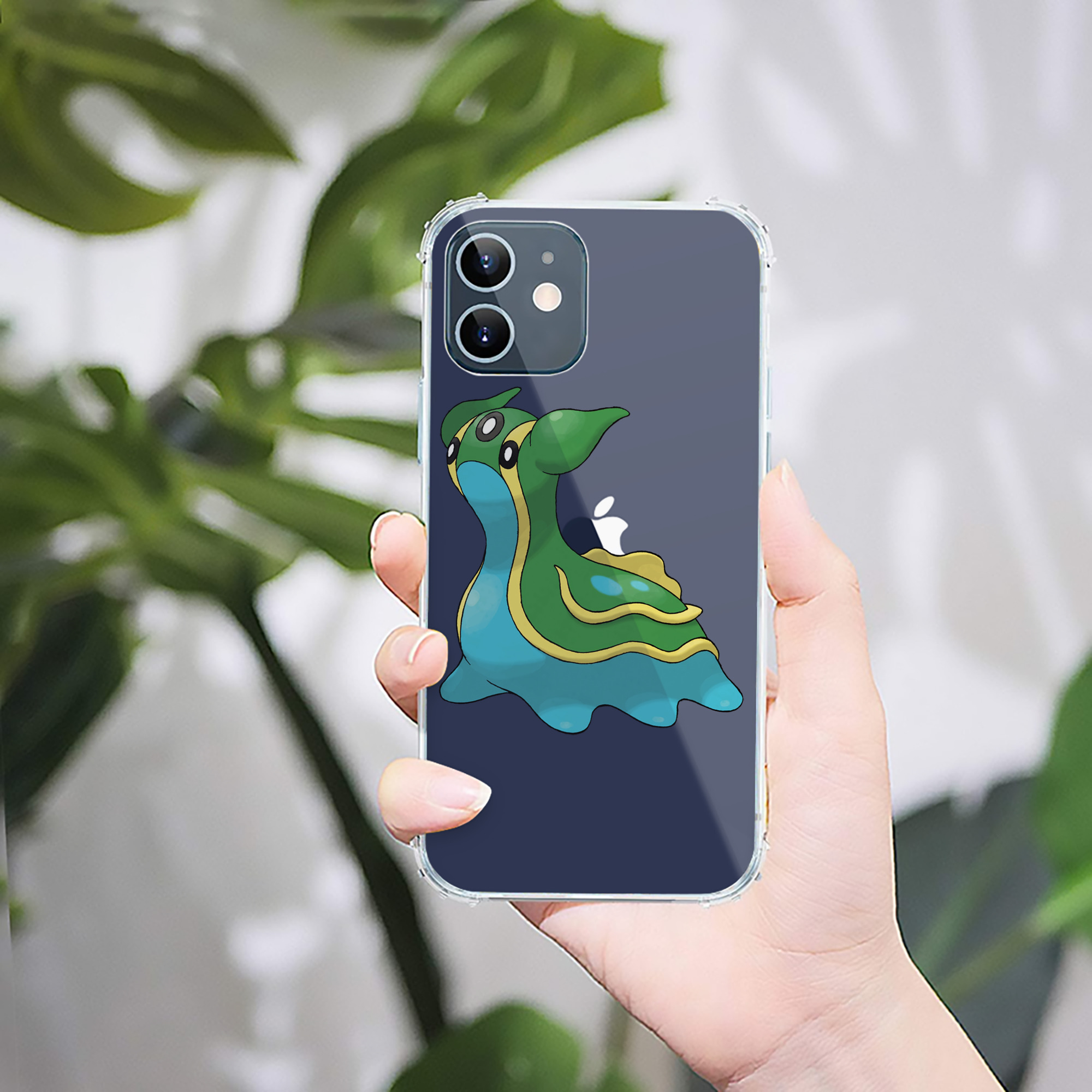 （画像用） ポケットモンスター Pokémon 【iPhone 12シリーズ対応】透明スマホケース（クリアソフトケース）
